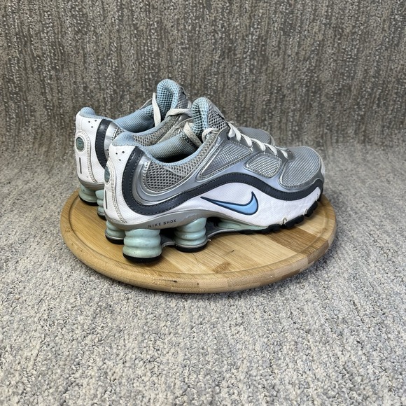 Nike Shox Running Sneakers Women's Size 7 Athletic Shoes 366423-002 Reflective - Picture 3 of 9